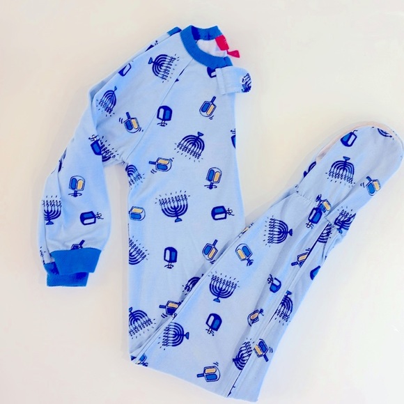 Hanukkah Macys Family Toddler Pajamas/ Dreidal Pajamas/Menorah Pajamas - Picture 1 of 6